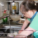 Cooking at Eastry Day Centre