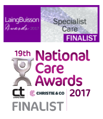 National care awards finalist